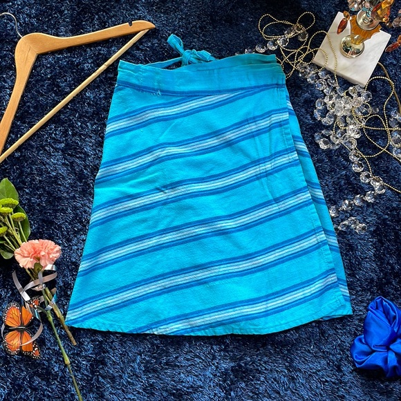 Cotton wrap skirt - Picture 1 of 8